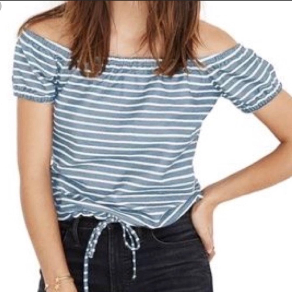 Madewell | Off the Shoulder Top